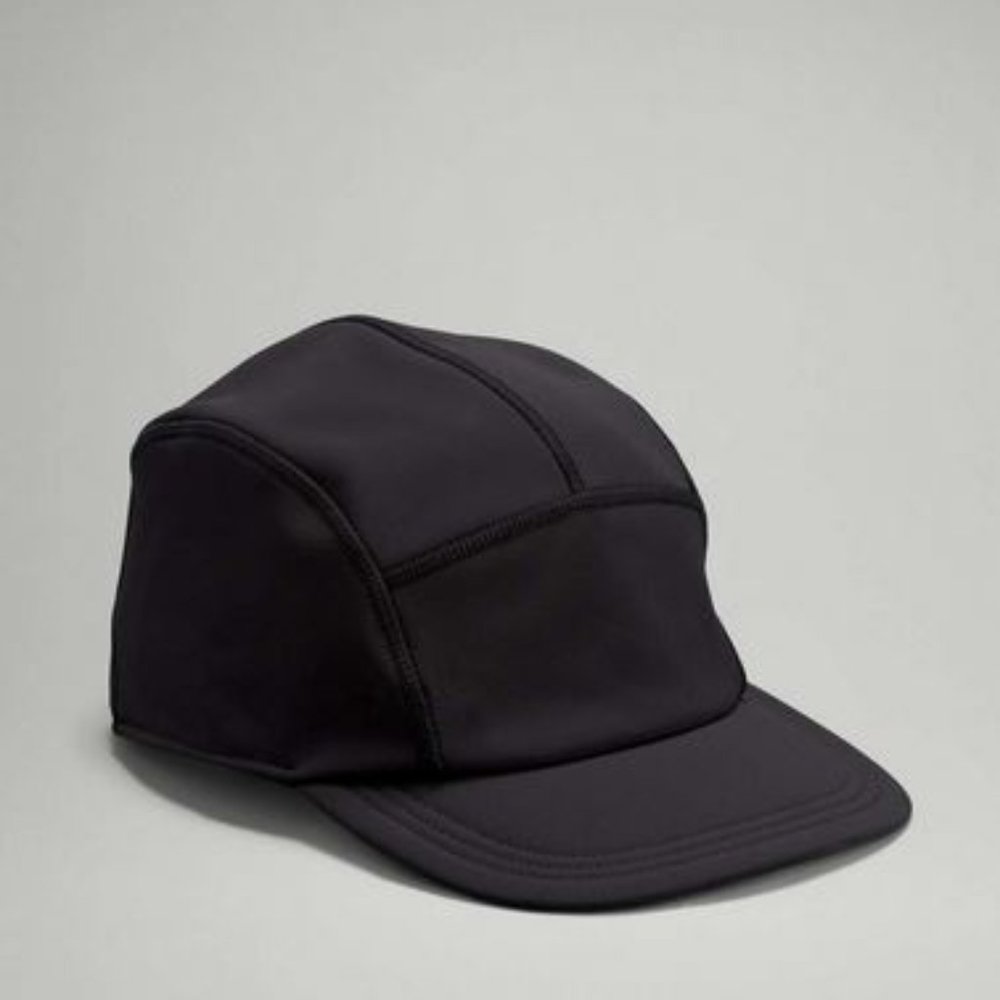 Lululemon Glyde Velvet Fleece Black Hat O/S